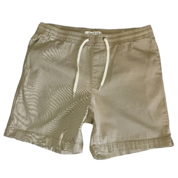 Pacsun Volley 6 Inch Shorts Size Medium Khaki Pull On Drawstring - Picture 7 of 16